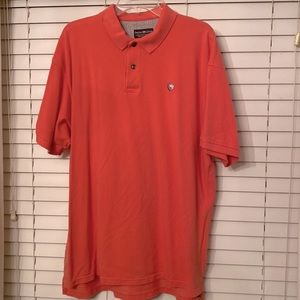 Crescent Cotton Knit Polo- XL